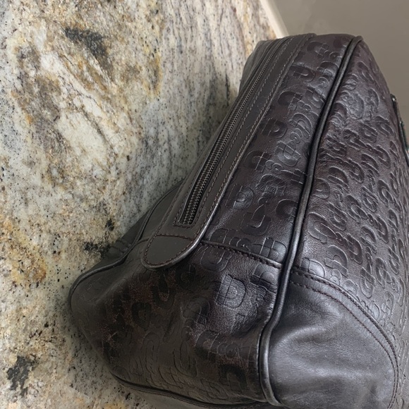 EMBOSSED leather GUCCI weekender - Picture 14 of 16